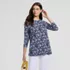 Women's Long Sleeve Split Hem Garden Tunic Tee - Sunshade UPF 50 Quick Dry, alternative image