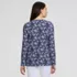Women's Long Sleeve Split Hem Garden Tunic Tee - Sunshade UPF 50 Quick Dry, Back