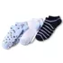 Women's Cotton Patterned Ankle Socks 3 Pack, alternative image