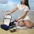 Wine Cooler Tote Set with 2 Wine Glasses, alternative image