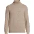 Men's Long Sleeve Cotton Wool Turtleneck Sweater, Front