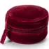 Velvet Travel Jewelry Case, Front