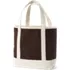 Medium Faux Suede Open Top Tote Bag, Back