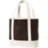 Medium Faux Suede Open Top Tote Bag, Front