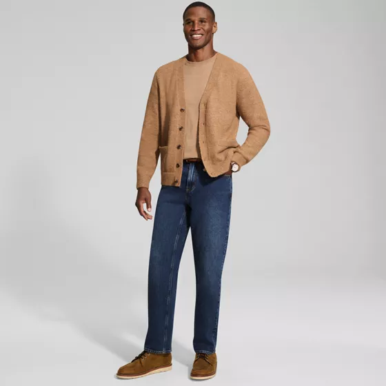 Men's Stretch Classic Straight Fit Jean - primary