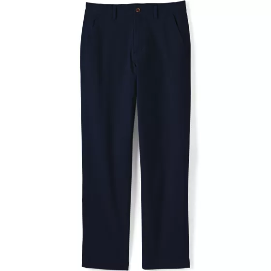 Men's Knockabout Comfort Waist Classic Straight Fit Flannel Lined Chino Pant - primary