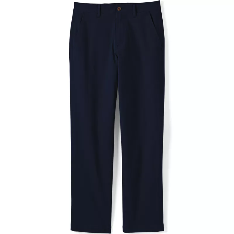 Men's Knockabout Comfort Waist Classic Straight Fit Flannel Lined Chino Pant, alternative image