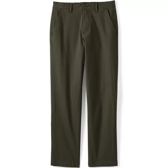 Men's Knockabout Comfort Waist Classic Straight Fit Flannel Lined Chino Pant - primary
