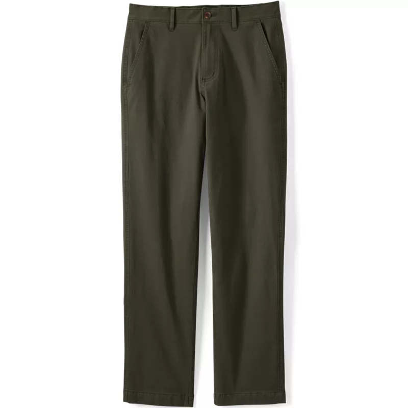 Men's Knockabout Comfort Waist Classic Straight Fit Flannel Lined Chino Pant, alternative image