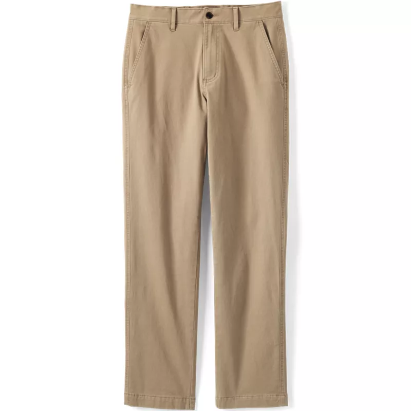 Men's Knockabout Comfort Waist Classic Straight Fit Flannel Lined Chino Pant, alternative image