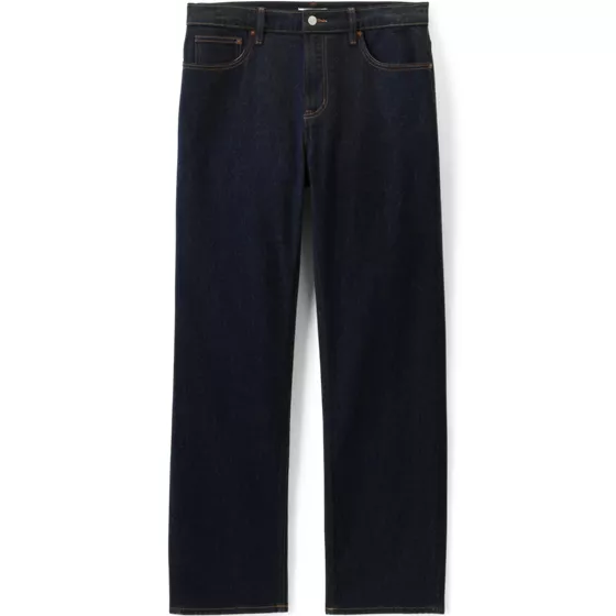 Men's Stretch Comfort Waist Classic Straight Fit Forever Blue Jean - primary