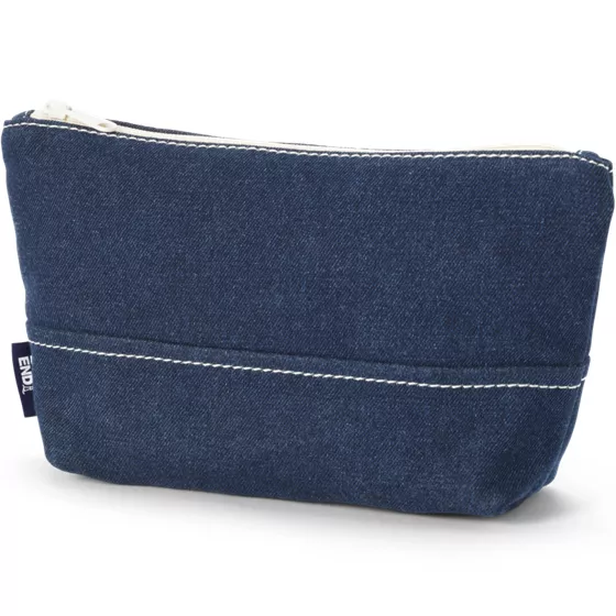 Zip Denim Pouch - primary