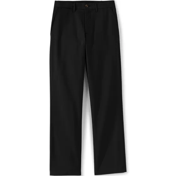 Men's Travel Kit Comfort Waist Classic Straight Fit Chino Pant - primary