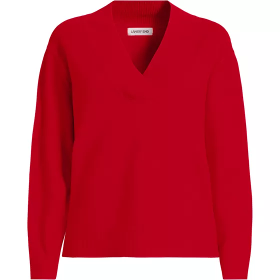Women's Plus Size CashTouch Deep V-neck Sweater - primary