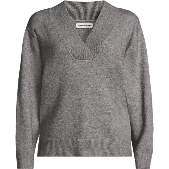 Women's Plus Size CashTouch Deep V-neck Sweater - primary