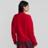 Women's CashTouch Deep V-neck Sweater, Back