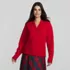 Women's CashTouch Deep V-neck Sweater, Front