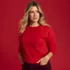 Women's CashTouch Perfect Crew Neck Sweater, alternative image