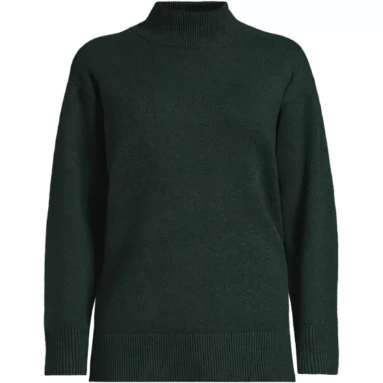 Women's CashTouch Tunic Turtleneck Sweater - primary