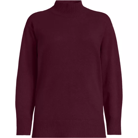 Women's CashTouch Tunic Turtleneck Sweater - primary