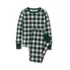 Kids Holiday Long Sleeve Top and Bottom Snug Fit Pajama Set, alternative image