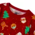 Kids Holiday Long Sleeve Top and Bottom Snug Fit Pajama Set, alternative image
