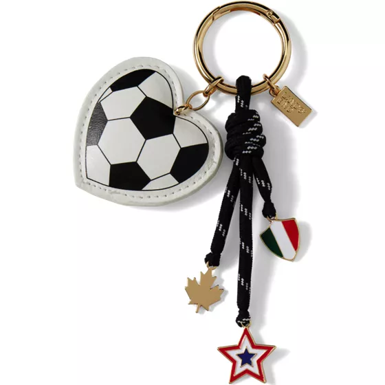 Soccer Ball Bag Charm - primary