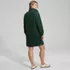 Women's Bedford Quarter Zip Popover Dress, Back