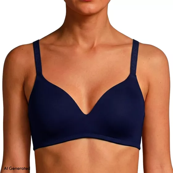 Womens Wirefree Soft Essential Everyday Bra - primary