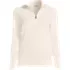 Women's Cotton Mock Neck Quarter Zip Sweater, Front