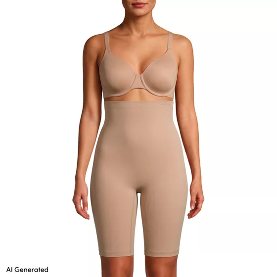 Women's High Waist Thigh Shaper Contour Flex Bottoms - primary
