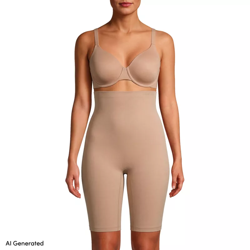 Women's High Waist Thigh Shaper Contour Flex Bottoms, alternative image