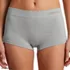 Womens Mid Rise Boyshort Soft Fit Seamless Panties 3 Pack, alternative image