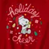 Peanuts™ x Lands' End Girls Long Sleeve Varsity Graphic Tee, alternative image