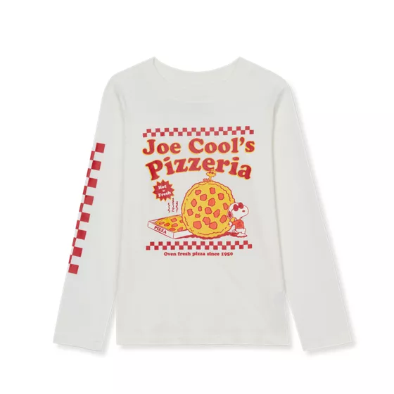 Peanuts™ x Lands' End Boys Long Sleeve Graphic Tee - primary