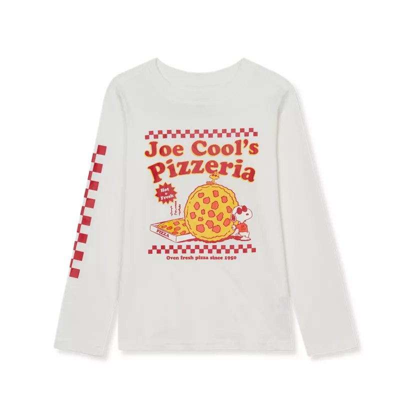 Peanuts™ x Lands' End Boys Long Sleeve Graphic Tee, alternative image