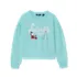 Peanuts™ x Lands' End Girls Crewneck Sweatshirt, alternative image