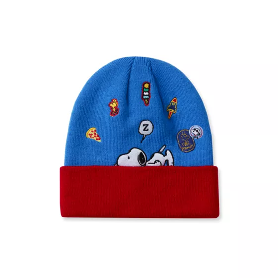 Peanuts™ x Lands' End Kids Cuffed Beanie - primary