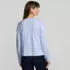 Women's Super T Long Sleeve Modern Crop Crew, Back