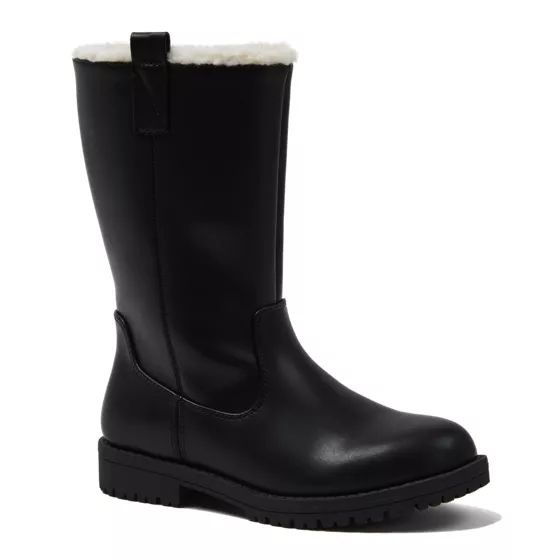 Girls Zip Up Tall Boots - primary