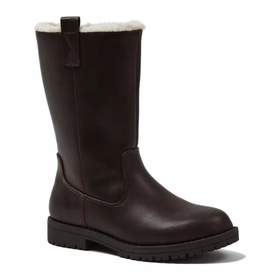 Girls Zip Up Tall Boots - primary