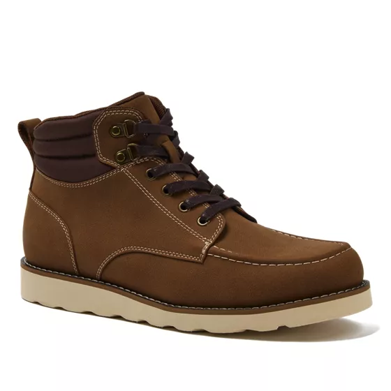 Men's Casual Moc Toe Boots - primary