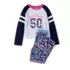 Peanuts™ x Lands' End Girls Jersey Sleep Set, alternative image