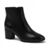 Women's Essential Leather Block Heeled Boots, alternative image