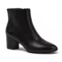 Women's Essential Leather Block Heeled Boots, alternative image