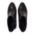 Women's Essential Leather Block Heeled Boots, alternative image