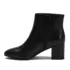 Women's Essential Leather Block Heeled Boots, alternative image
