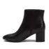 Women's Essential Leather Block Heeled Boots, alternative image