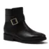 Women's Leather Buckle Boots, alternative image