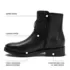 Women's Leather Buckle Boots, alternative image